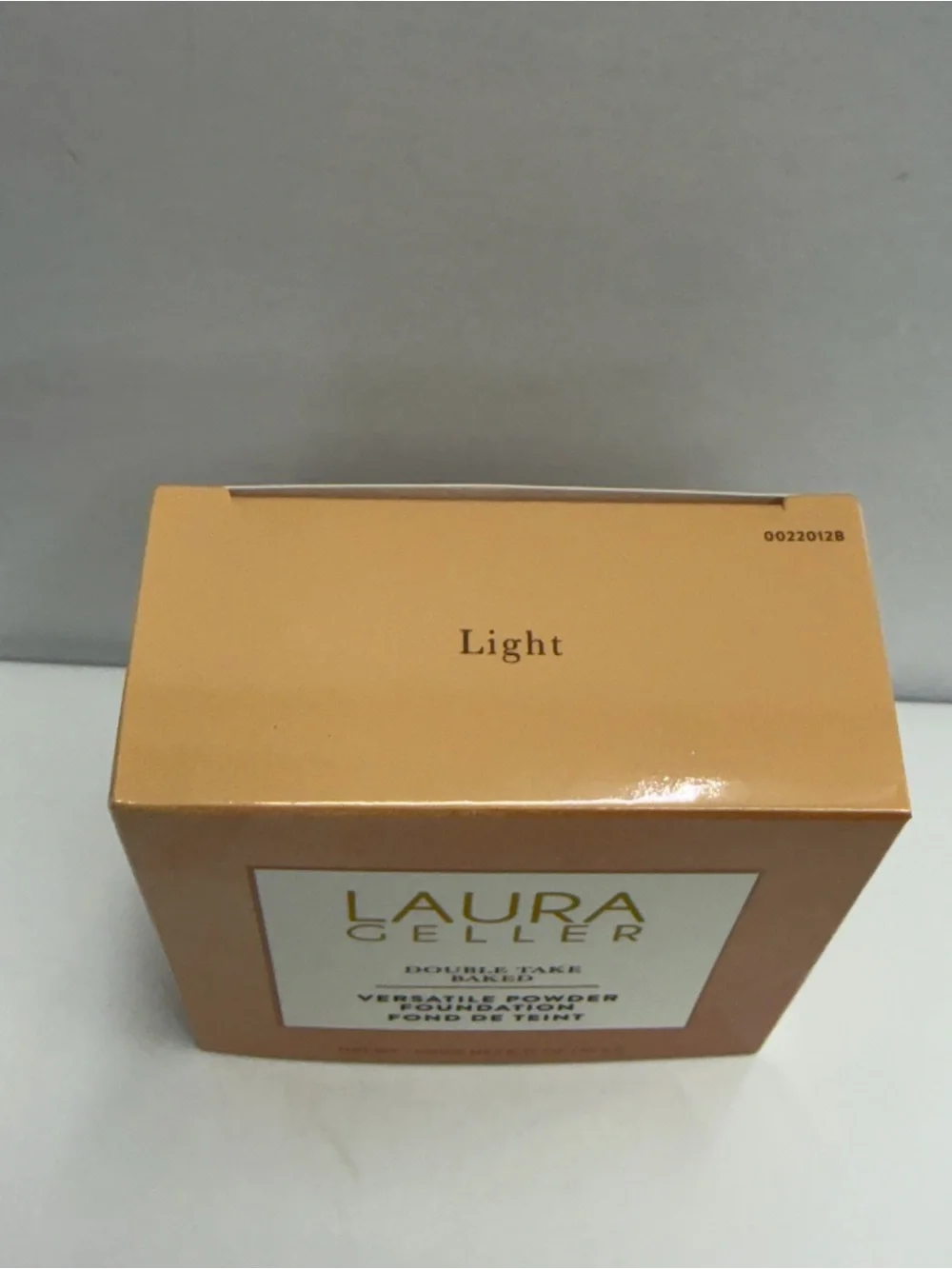 Laura Geller Double Take Baked Powder Foundation Light 0.35 oz New in Box